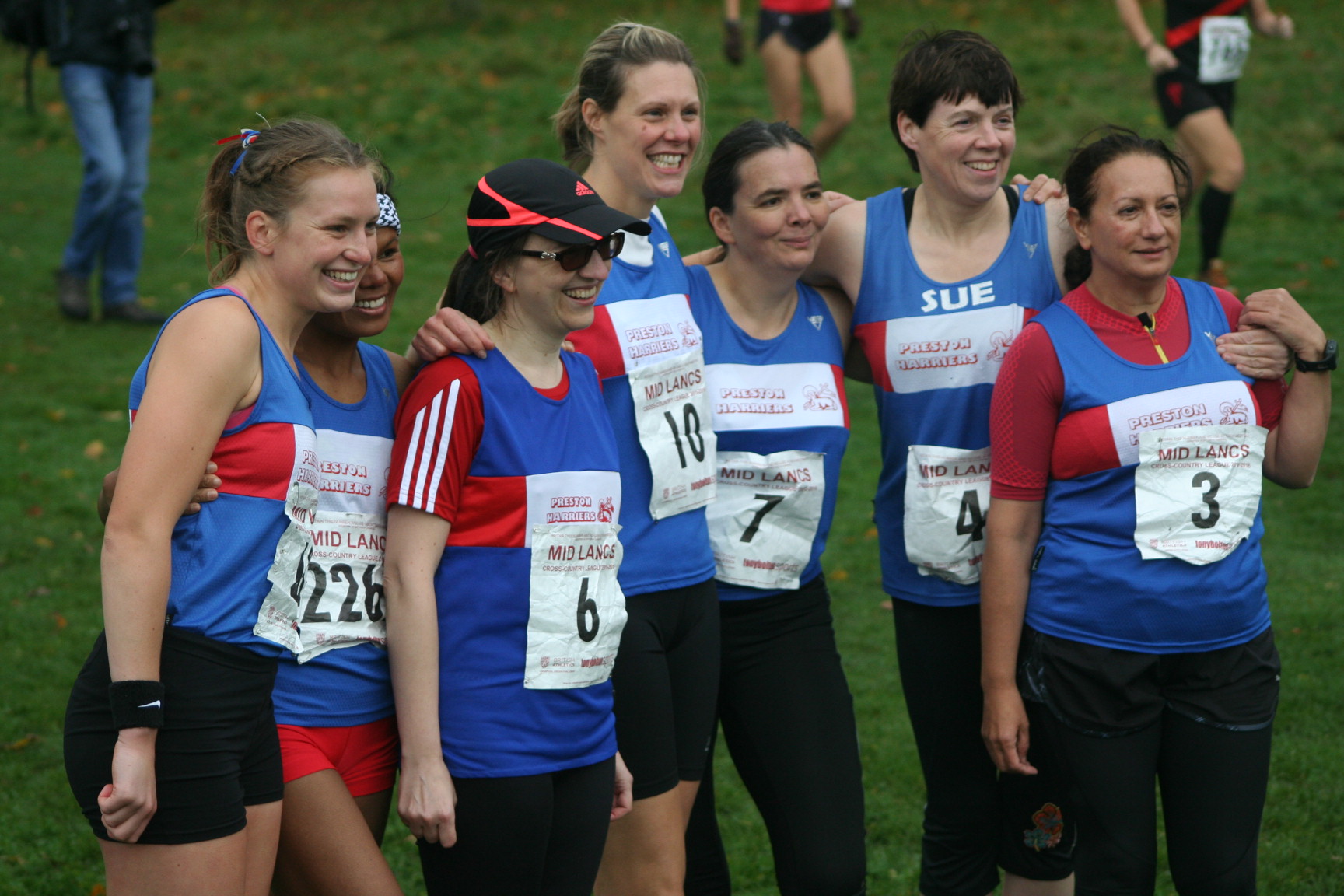 2015 Preston Harriers ladies at Burnley cross country